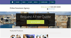 Desktop Screenshot of coheeinsurance.com
